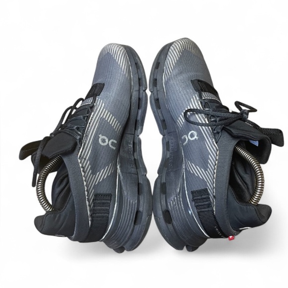 On Cloud Cloudnova Void Eclipse Women's 7.5 Black Gray Running Sneakers Shoes - Picture 5 of 10